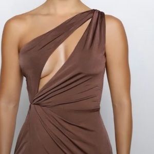 Tiger Mist Alexi Dress Chocolate worn once